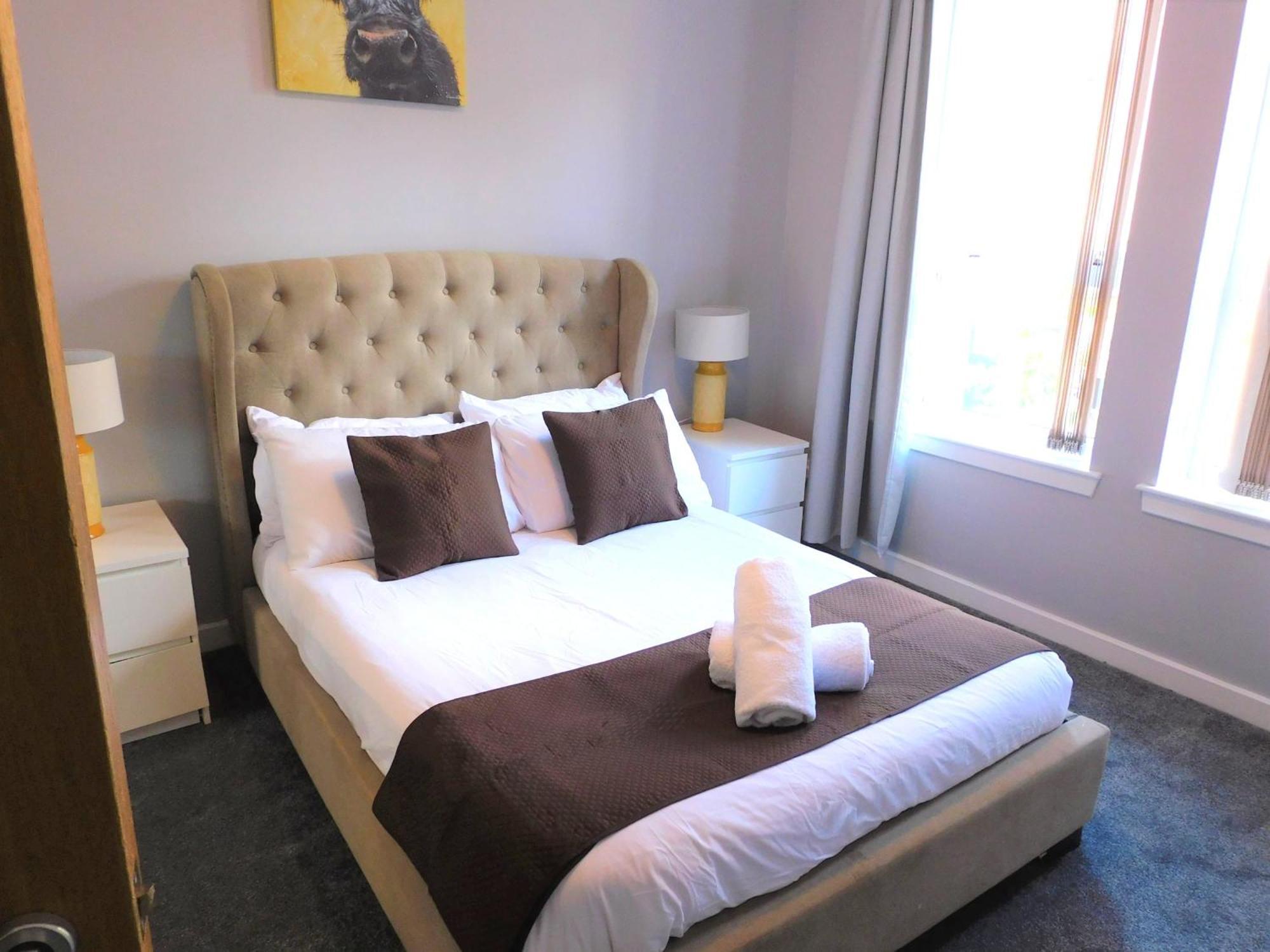 City Centre 2 Bedroom Apt, Close To M8 & Tourist Attractions Glasgow Buitenkant foto